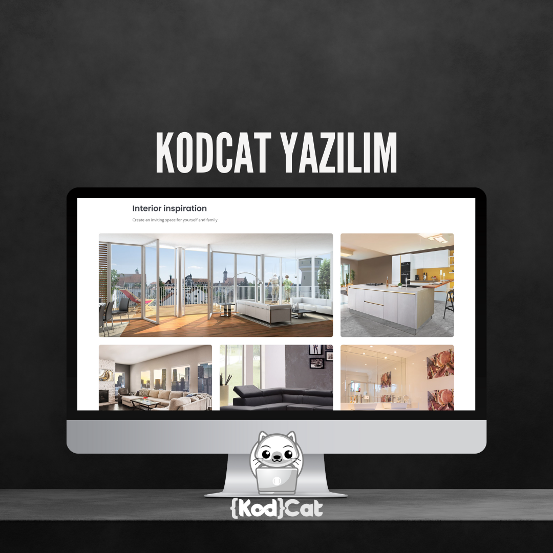 Mersin'de web tasarım ve dijital pazarlama hizmeti veren Kodcat Bilişim tarafından geliştirilen Yapı Dekorasyon Website Görseli